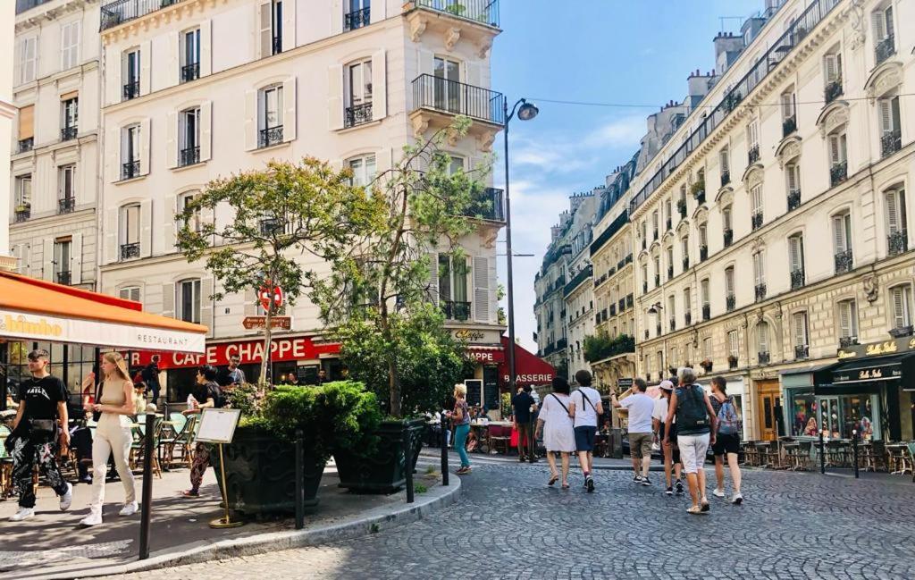 Le Sacre Coeur Apartment Paris Bagian luar foto