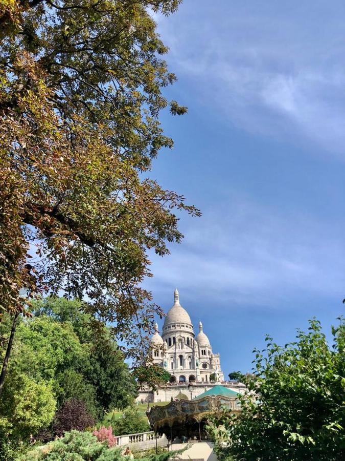 Le Sacre Coeur Apartment Paris Bagian luar foto